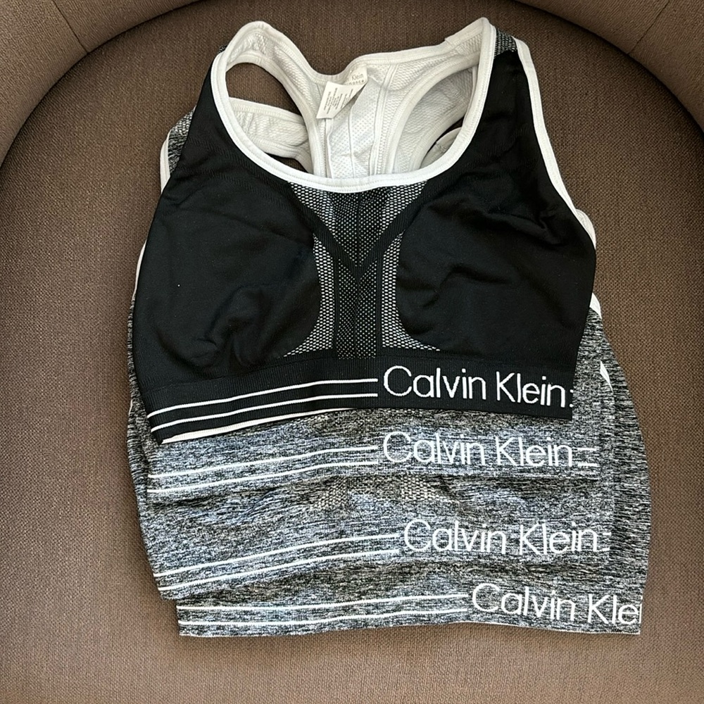Calvin Klein performance sport bras